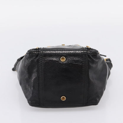 Saint Laurent Downtown Patent, Black, Patent Leather, Tote Bag
