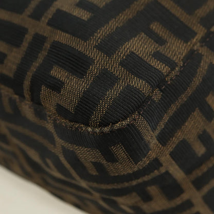 Fendi Mama Forever Zucca Canvas, Brown, Canvas, Handbag