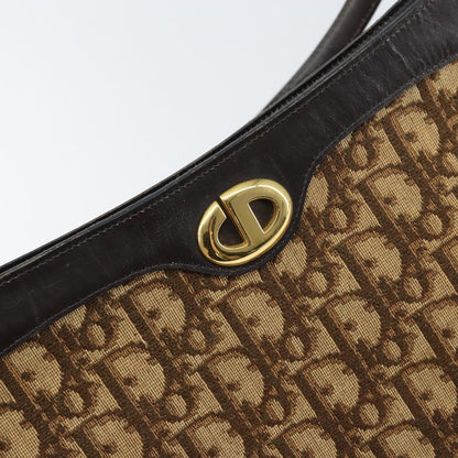 Christian Dior Trotter shoulder bag Canvas, BROWN, CANVAS, Shoulder bag