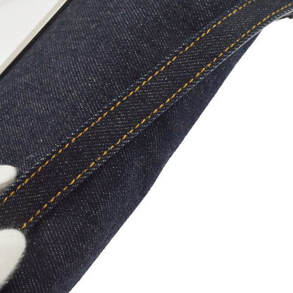 Fendi Convertible Baguette Denim, Blue, Denim, Handbag