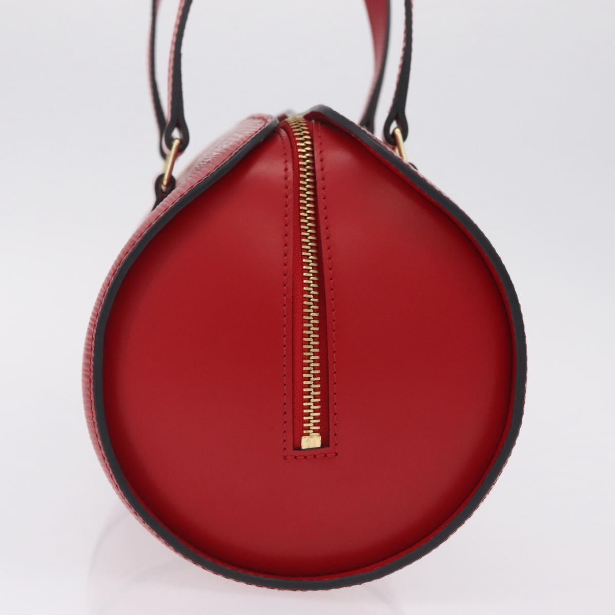 Louis Vuitton Soufflot Epi Leather, Red, Leather, Tote Bag