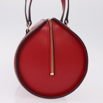 Louis Vuitton Soufflot Epi Leather, Red, Leather, Tote Bag