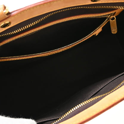 Louis Vuitton Brea Monogram Vernis, Purple, Patent Leather, Handbag