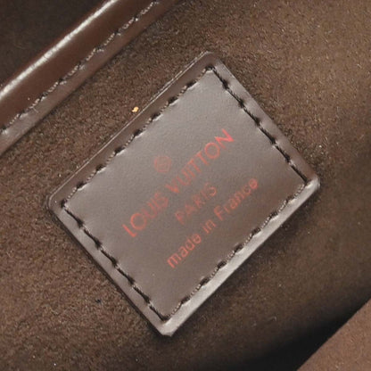 Louis Vuitton Pochette Saint Louis Damier, Brown, Canvas, Clutch