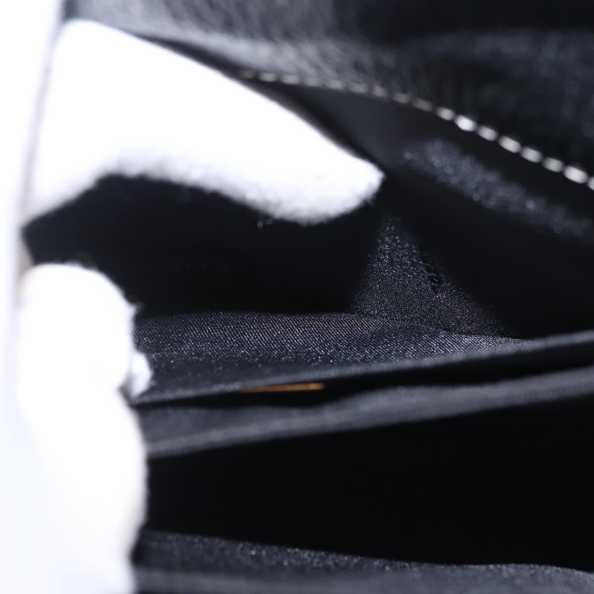 Fendi Shoulder Leather, Black, Leather, Shoulder Bag