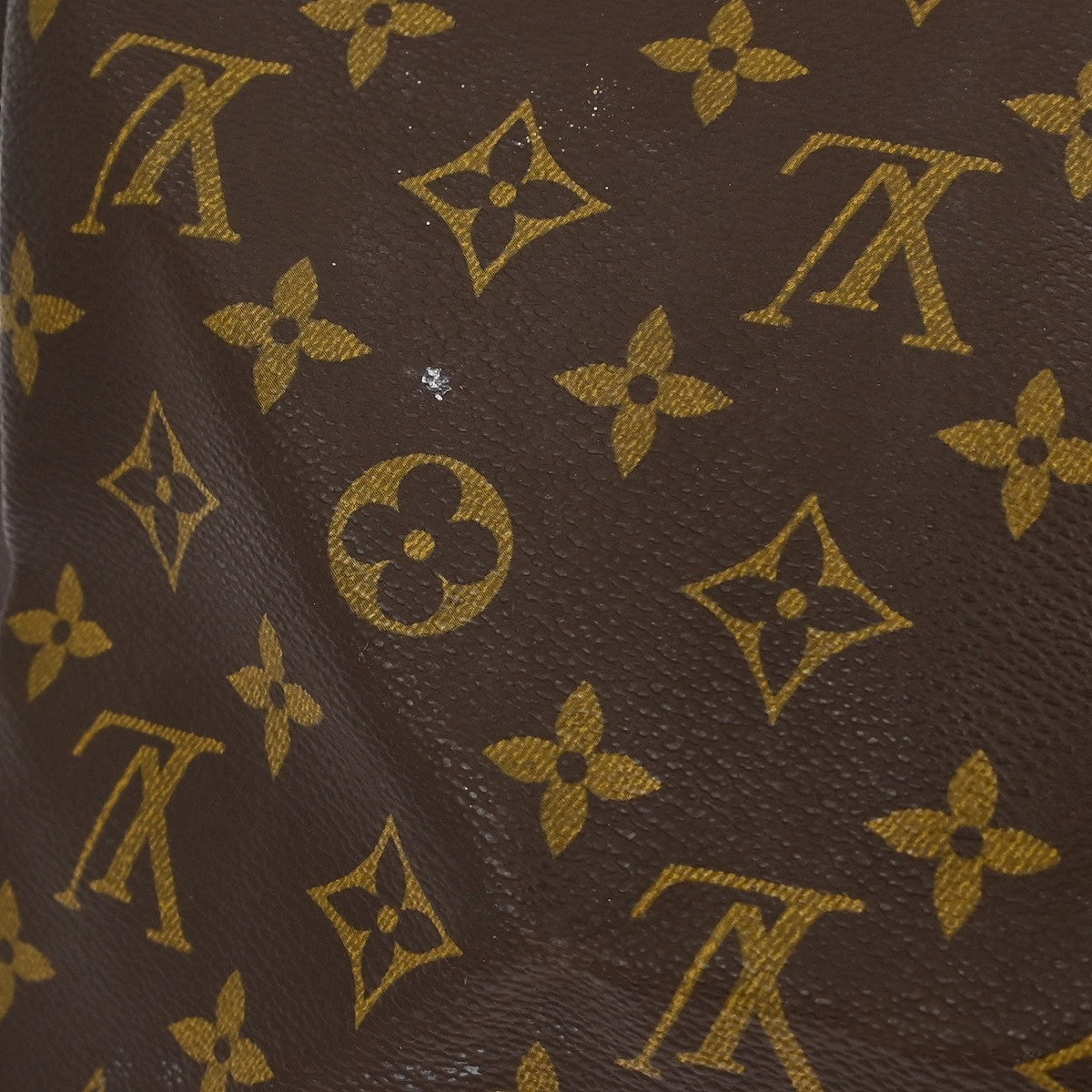 Louis Vuitton Keepall Bandoulière Monogram, Brown, Canvas, Travel Bag