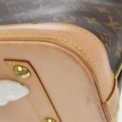 Louis Vuitton Alma Monogram, Brown, Canvas, Handbag