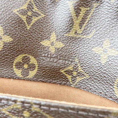 Louis Vuitton Trotteur Beaubourg Monogram Canvas, Brown, Canvas, Handbag