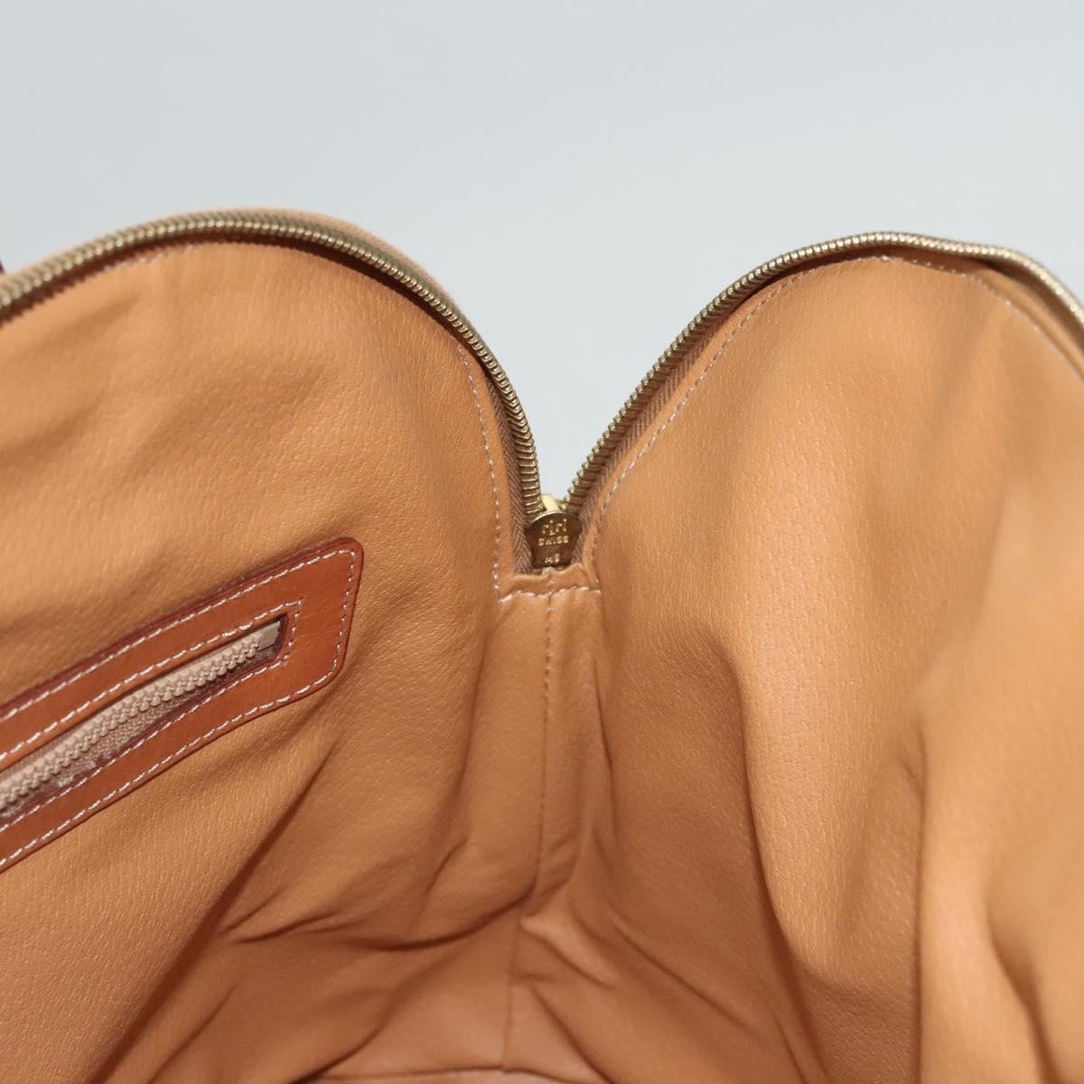 Celine Macadam Macadam with leather, Brown, Canvas, Handbag