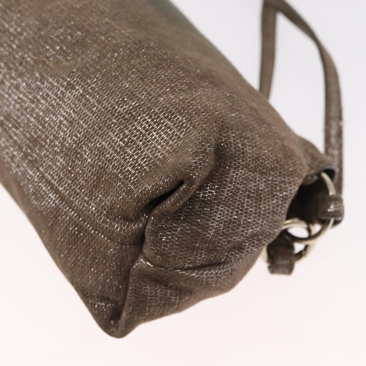 Chloe Lily Canvas, Silver, Canvas, Handbag