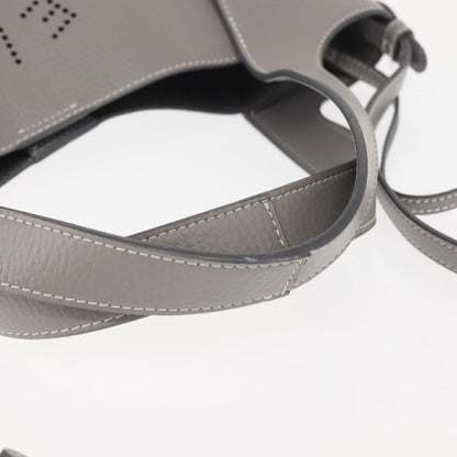 Stella McCartney Alter Tote Leather, Gray, Leather, Tote Bag