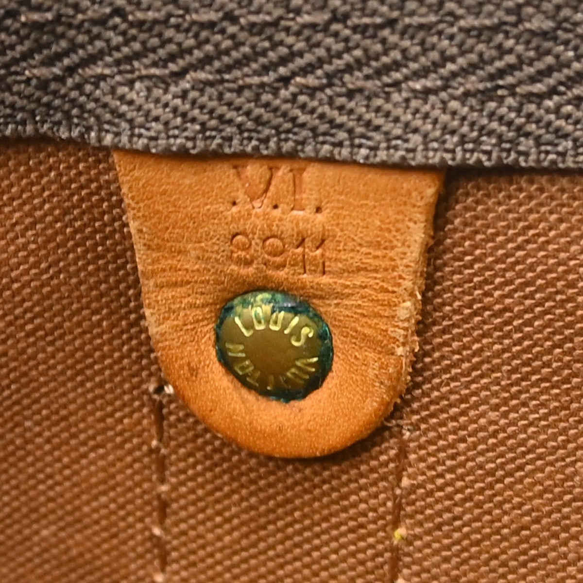 Louis Vuitton Keepall Bandouliere Monogram Canvas, Brown, Canvas, Travel Bag