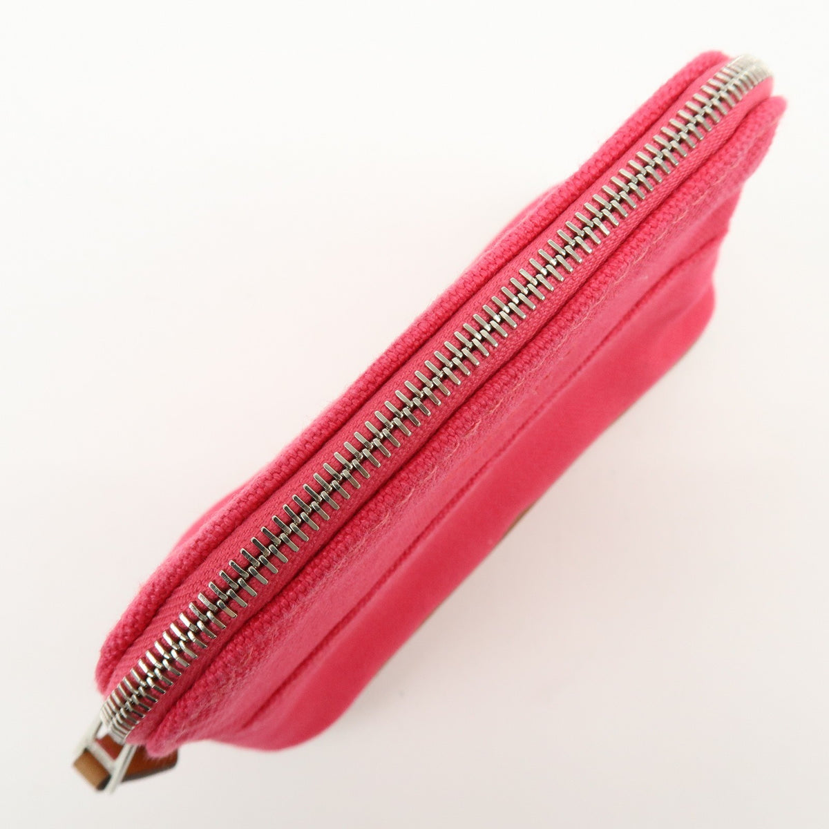 Hermes Bolide Travel Canvas, Pink, Cotton, Clutch