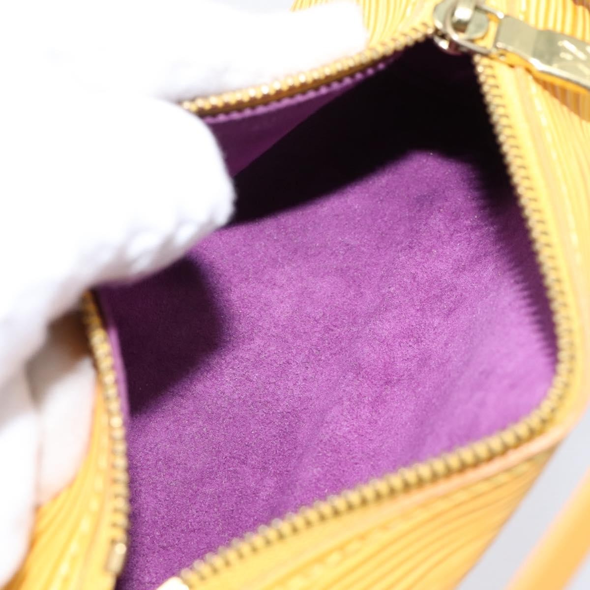 Louis Vuitton Soufflot Epi Leather, Yellow, Leather, Tote Bag