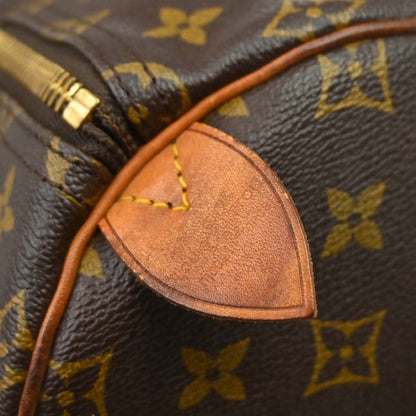 Louis Vuitton Keepall Monogram Canvas, Brown, Canvas, Travel Bag