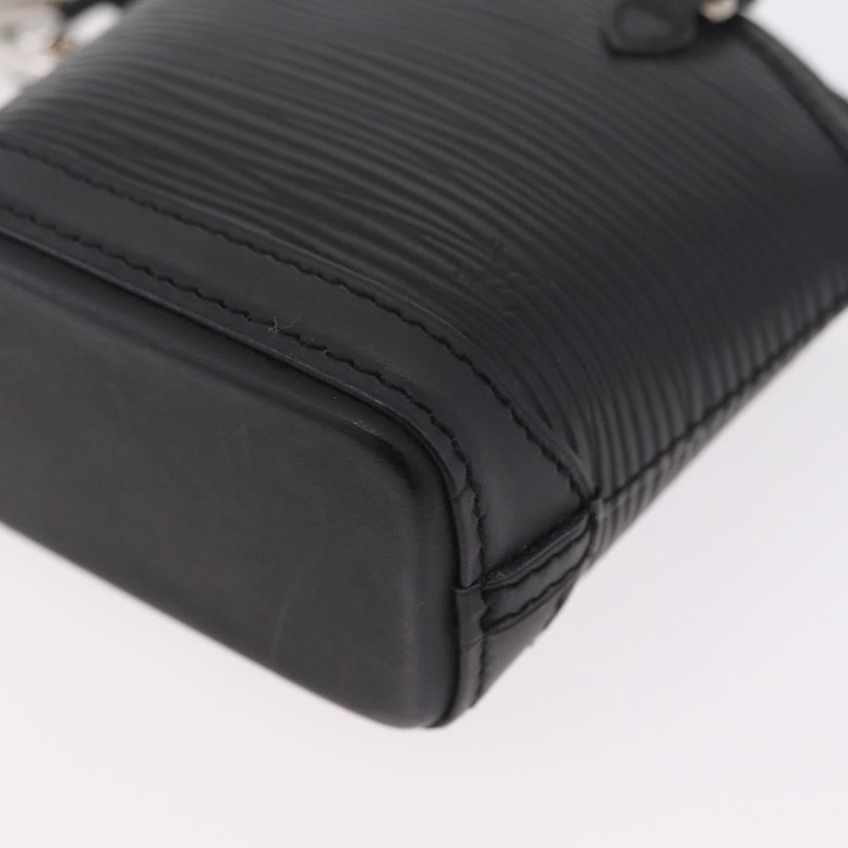 Louis Vuitton Lockit Epi Leather, Black, Leather, Handbag