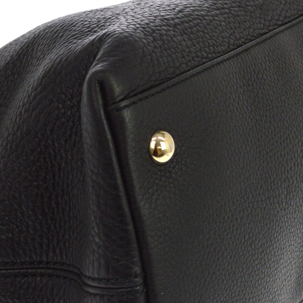 Gucci Soho Working Leather, Black, Leather, Tote Bag
