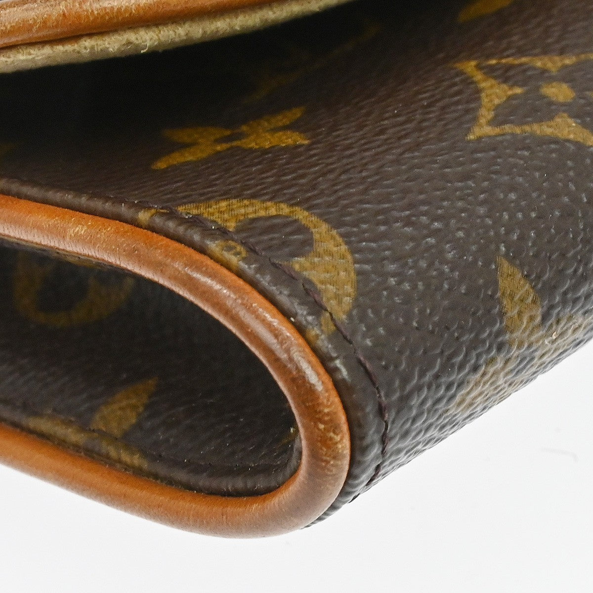 Louis Vuitton Twin Monogram Canvas, Brown, Canvas, Clutch