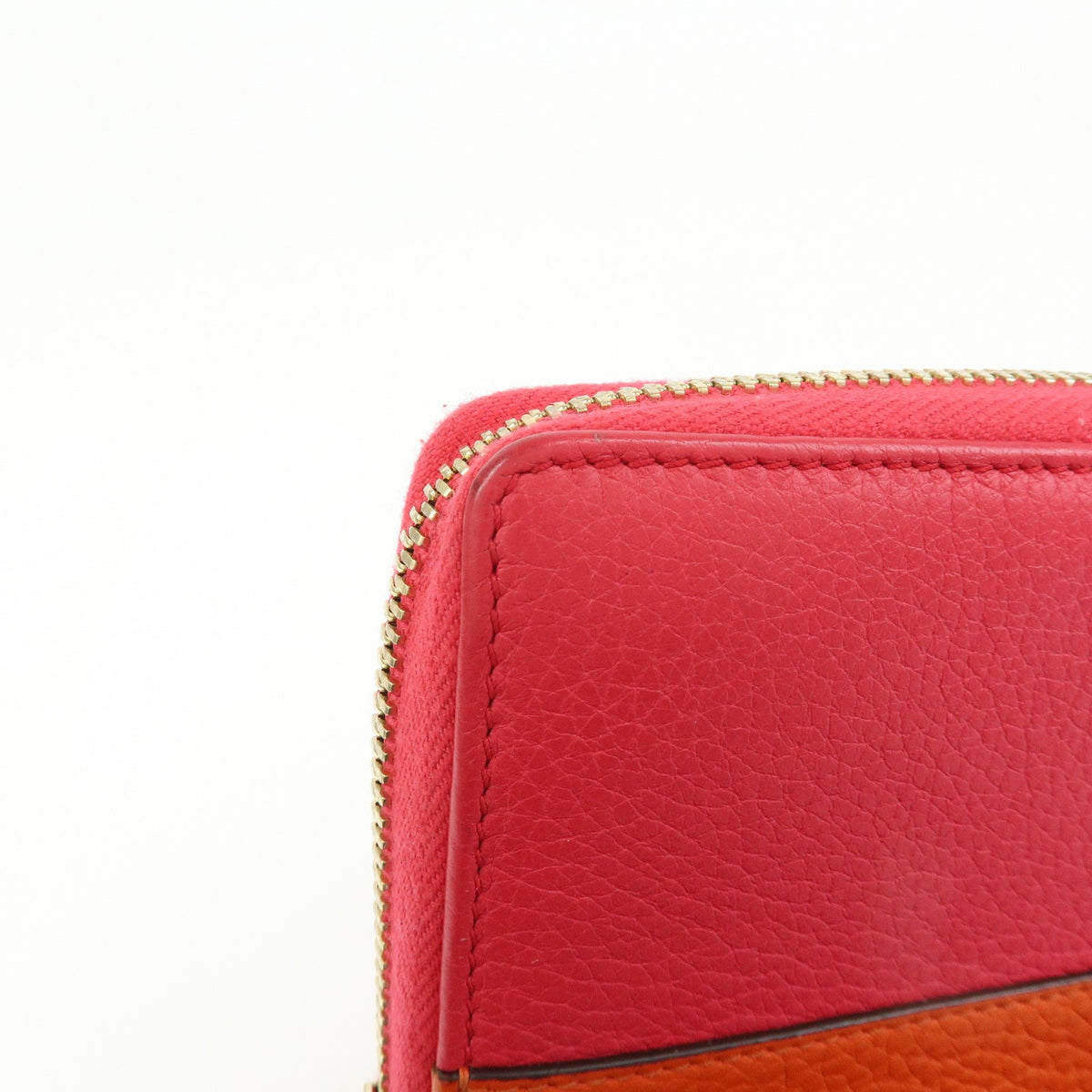 Gucci Bamboo Tassel Zip Leather, Pink, Leather, Wallet