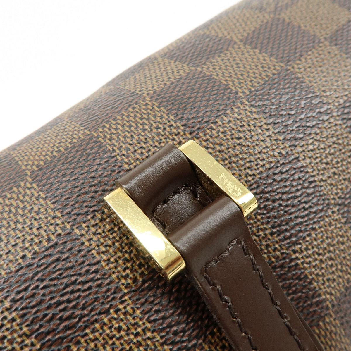 Louis Vuitton Papillon Damier, Brown, Canvas, Handbag