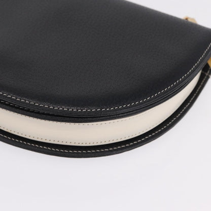 Fendi Shoulder Leather, Black, Leather, Shoulder Bag