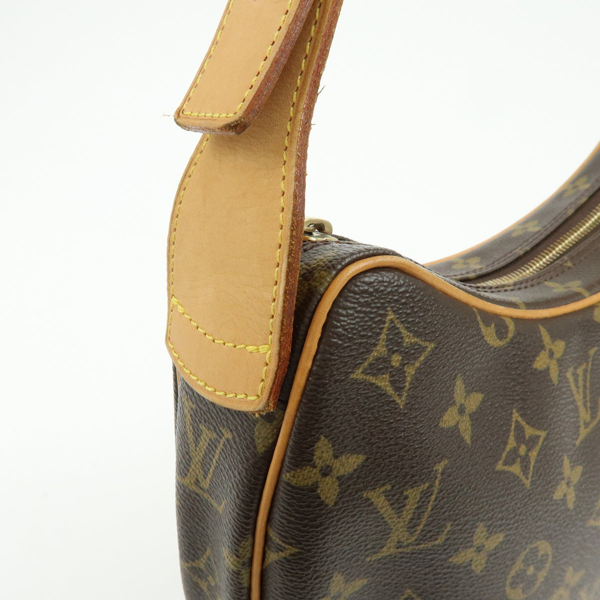 Louis Vuitton Croissant Monogram Canvas, Brown, Canvas, Handbag