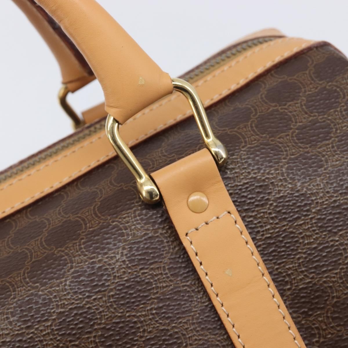 Celine Handbag Canvas, Brown, Canvas, Handbag