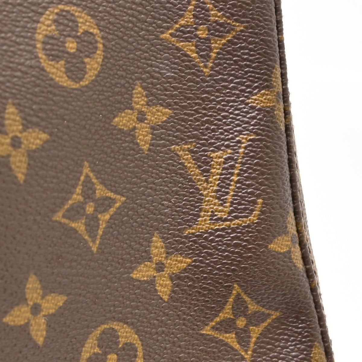 Louis Vuitton Looping Monogram Canvas, Brown, Canvas, Handbag