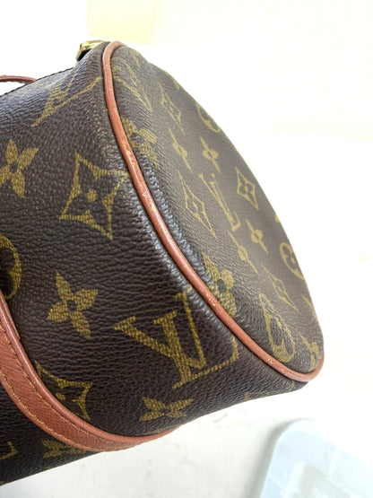 Louis Vuitton Papillon Monogram Canvas, Brown, Leather, Handbag