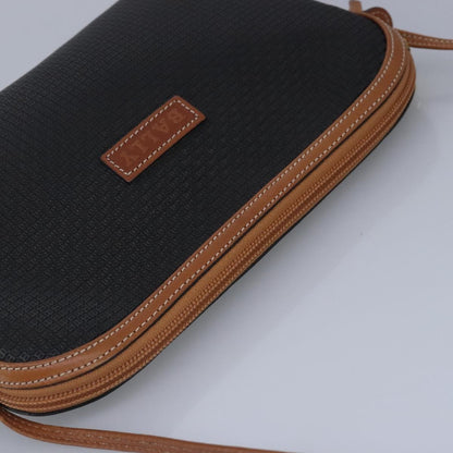Bally Vintage Leather, Black, Leather, Shoulder Bag