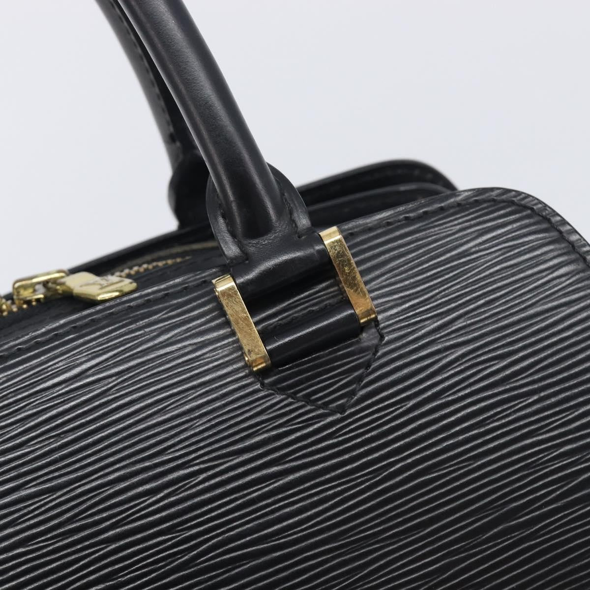 Louis Vuitton Pont Neuf Epi Leather, Black, Leather, Handbag