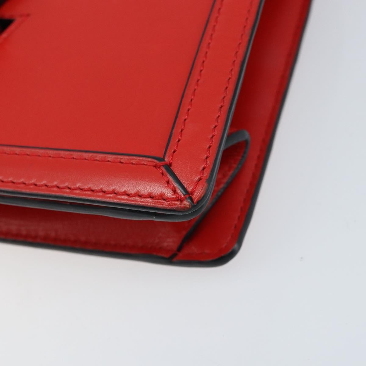 Loewe Barcelona Leather, Red, Leather, Shoulder Bag