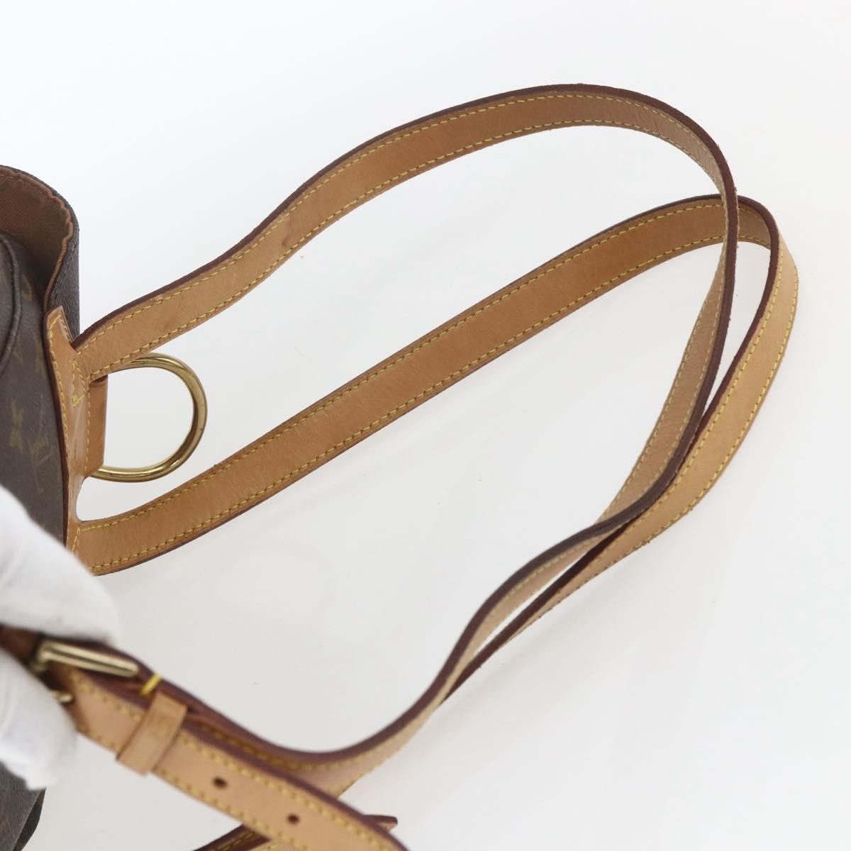 Louis Vuitton Vintage Montsouris Monogram Canvas, Brown, Canvas, Backpack