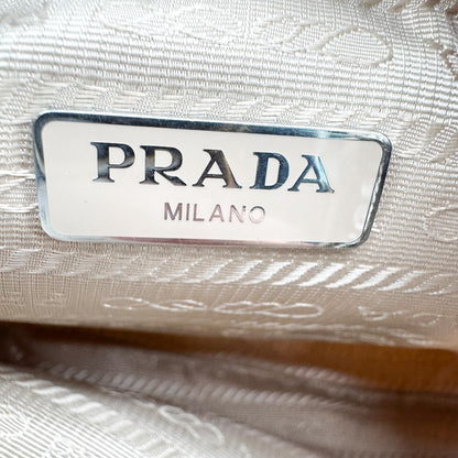 Prada Re-Edition 2005 Tessuto, Beige, Nylon, Shoulder Bag