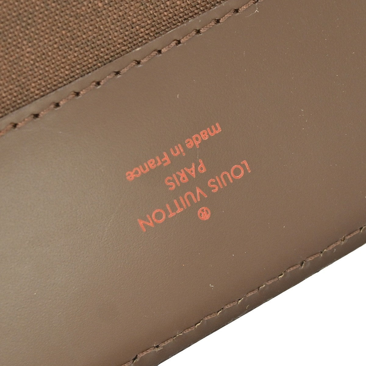 Louis Vuitton Broadway Damier Ebene, Brown, Canvas, Handbag