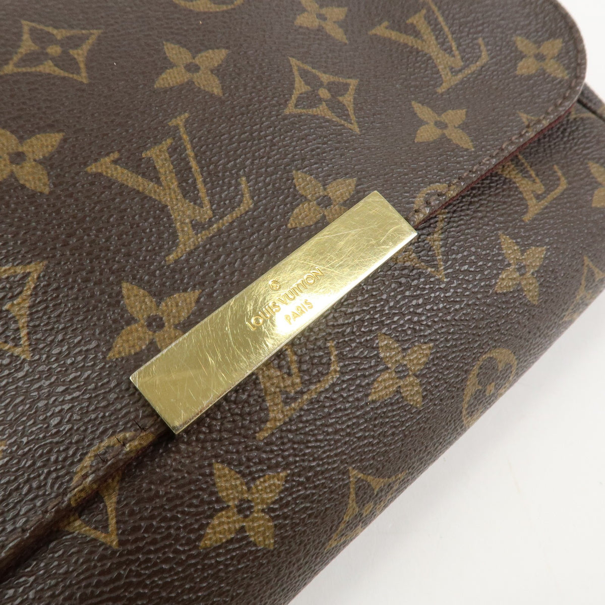 Louis Vuitton Favorite Monogram Canvas, Brown, Canvas, Handbag