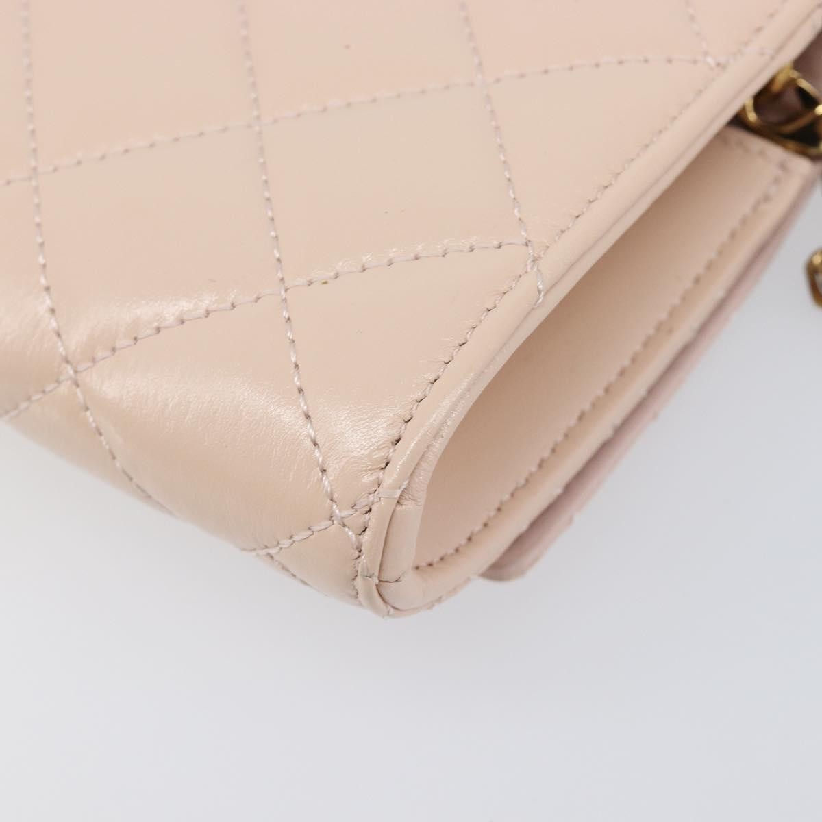 Versace Greca Goddess Convertible Clutch Leather, Pink, Leather, Shoulder Bag