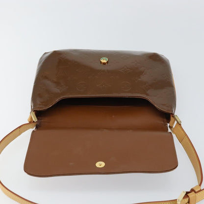 Louis Vuitton Thompson Street Monogram Vernis, Brown, Patent Leather, Shoulder Bag