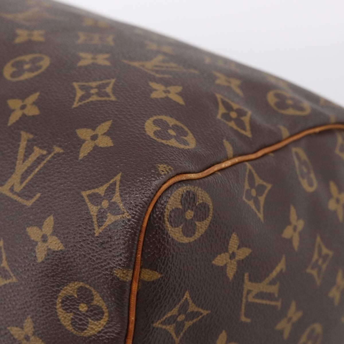 Louis Vuitton Speedy Monogram Canvas, Brown, Canvas, Handbag