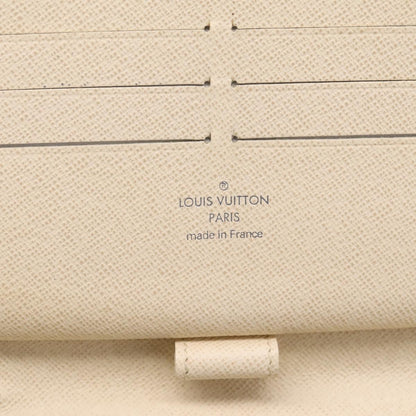 Louis Vuitton Zippy Organizer Damier, White, Canvas, Wallet