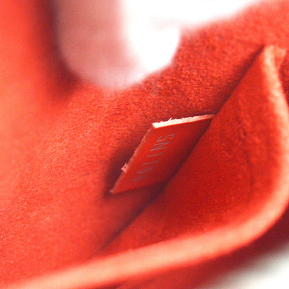 Louis Vuitton Alma Epi Leather, Red, Leather, Handbag