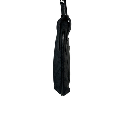 Louis Vuitton, Black, Leather, shoulder