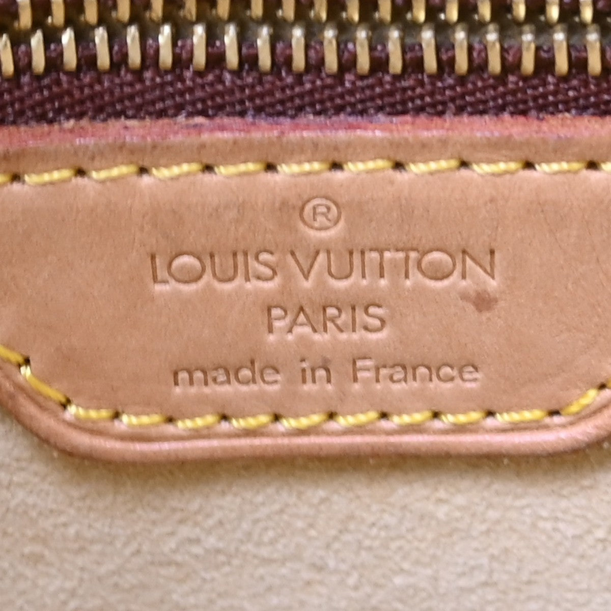 Louis Vuitton Looping Monogram Canvas, Brown, Canvas, Handbag