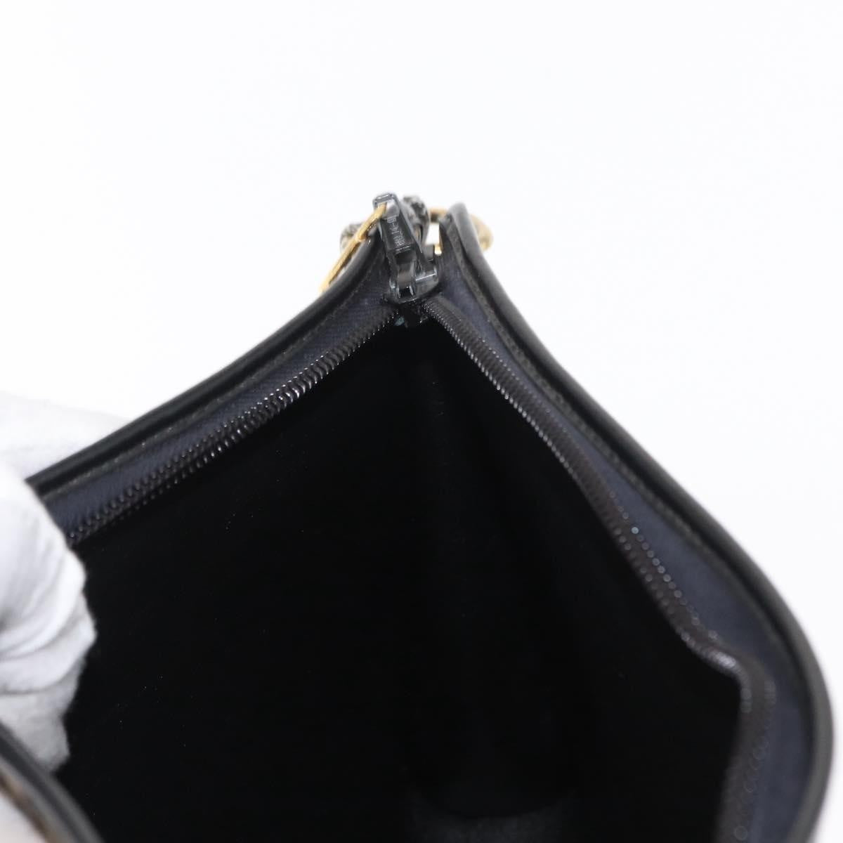 Christian Dior Vintage CD trotter Canvas, Black, Canvas, Shoulder Bag