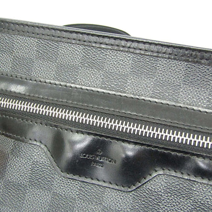 Louis Vuitton Thomas Damier Graphite, Black, Canvas, Shoulder Bag