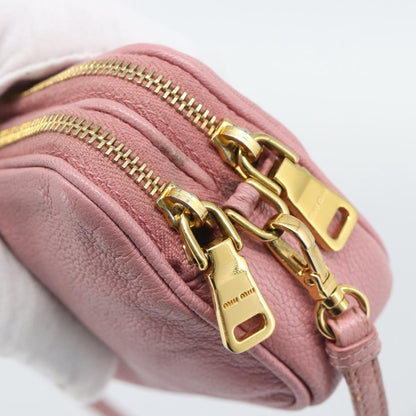 Miu Miu Vintage Leather, Pink, Leather, Handbag