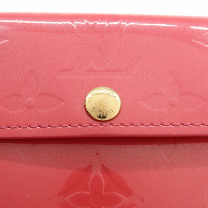 Louis Vuitton Ludlow Vernis, Pink, Patent Leather, Wallet