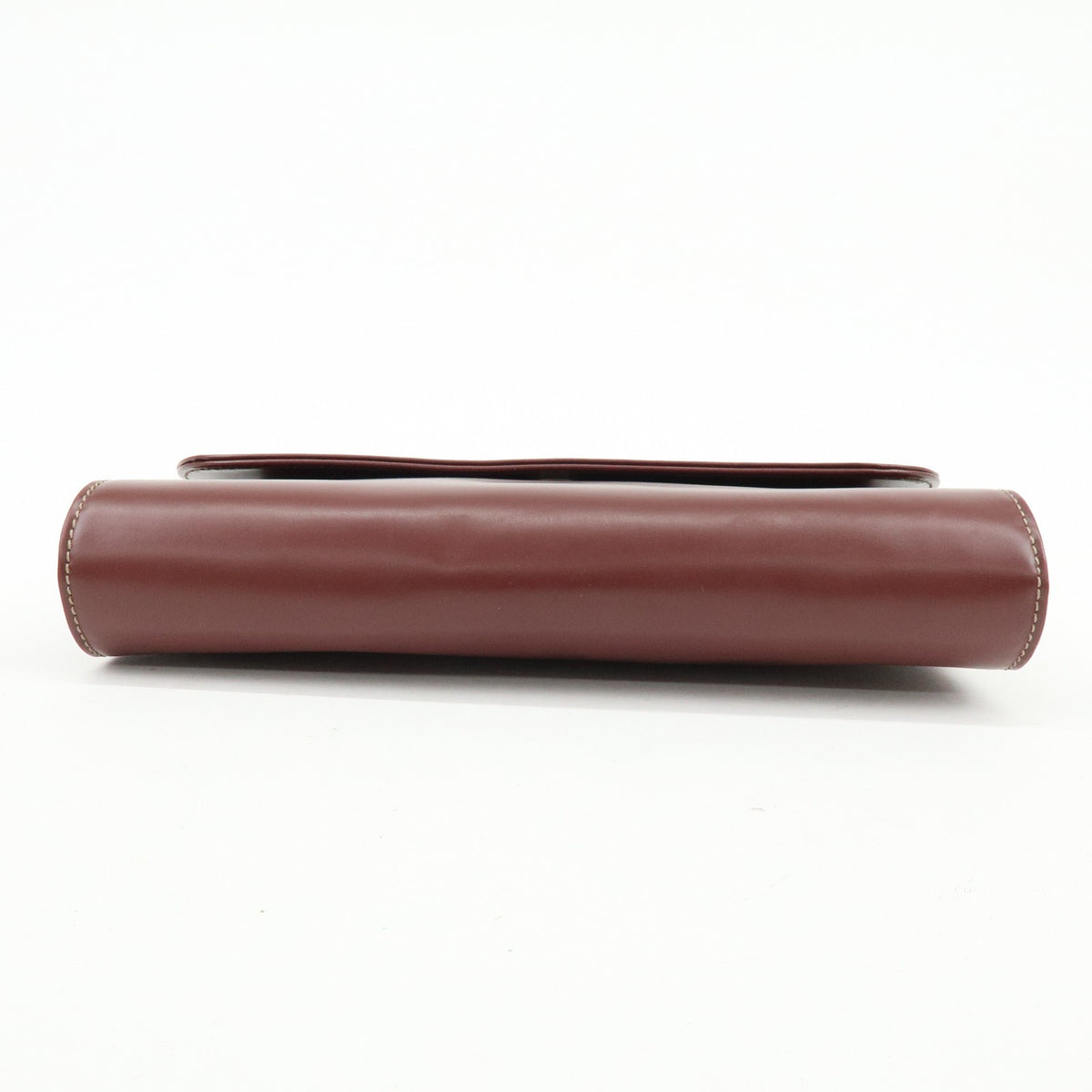 Cartier Must de Cartier Clutch Leather, Burgundy, Leather, Clutch