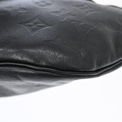 Louis Vuitton Discovery Bumbag Monogram Shadow Leather, Black, Leather, Crossbody Bag