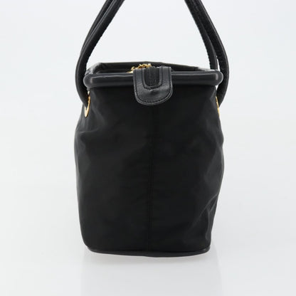 Celine Handbag Nylon, Black, Nylon, Handbag